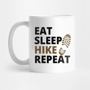 Eat Sleep Hike Repeat Mug